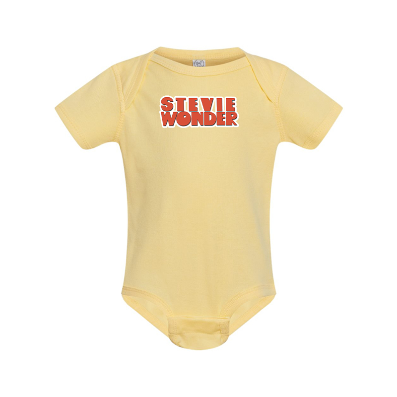 stevie wonder Rabbit Skins Infant Baby Rib Bodysuit